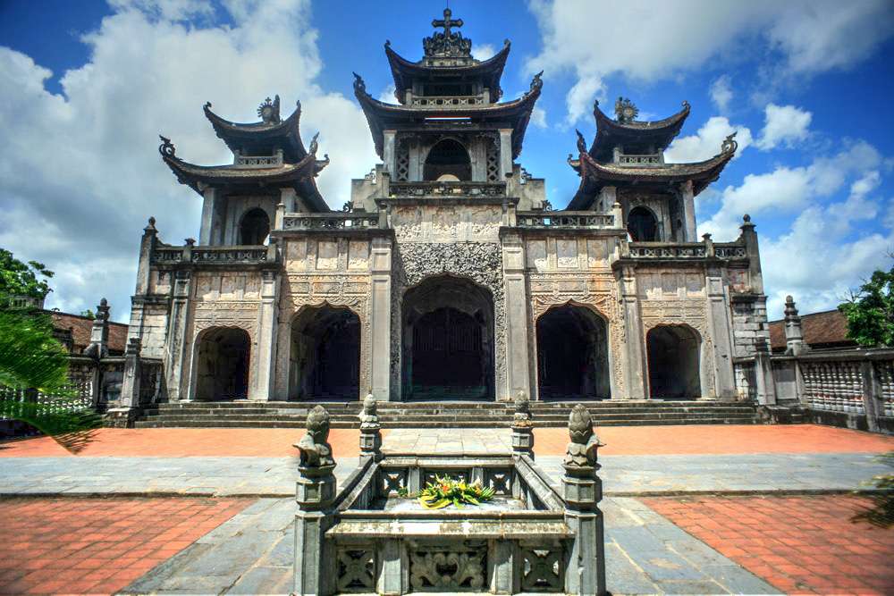 Cathédrale de Phat Diem à Ninh Binh